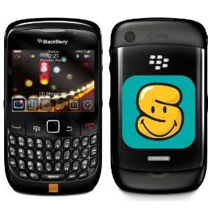 Smiley World Monogram S on BlackBerry Curve 8520 8530 Phone Cover 