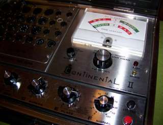   150 Continental Tube Tester Radio Television TV Hi Fi Project  