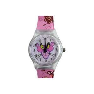   Pink Panther Fashion Watch   Pink Panther Watch With Jelly Band Toys
