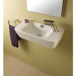    Emma 19.7 Ceramic Bathroom Sink in White: Home Improvement