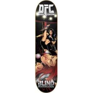  Blind Eternal Life 2 Fight Chicks Skateboard Deck   7.9 