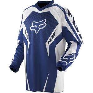    Fox Racing HC Race Jersey   2011   X Large/Blue Automotive