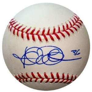  Jered Weaver SIGNED Autographed Official MLB GAME USED 