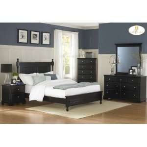   Collection Black Bedroom Set (Queen Size Bed, Nightstand, Dresser