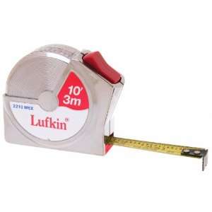 Lufkin 2210MEX 1/2 Inch/13mm by 10 Feet/3m Metric Decimal Series 2000 