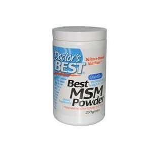  Doctors Best Best MSM Powder, 250 Gram: Health & Personal 