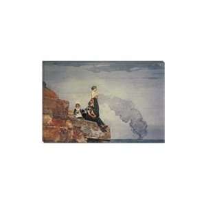   Family (The Lookout) 1881 by Winslow Homer Canvas Ar