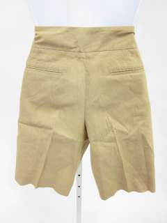 THEORY Tan Bermuda Shorts Sz 2  