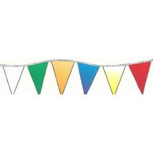   Pennant string Red/White/Blue, length: 60 (24 pennants): Patio, Lawn