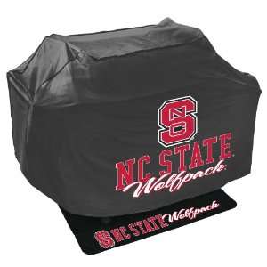  Mr. Bar B Q NCAA Grill Cover and Grill Mat Set, North 