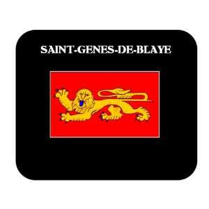   (France Region)   SAINT GENES DE BLAYE Mouse Pad 
