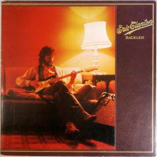 Eric Clapton Backless USA RSO VG+/VG  