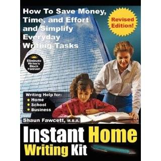 Instant Home Writing Kit   How To Save Money, Time, and Effort and 