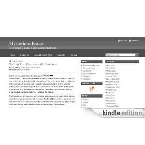  Mysterious Issues: Kindle Store: Chris Dinesen Rogers
