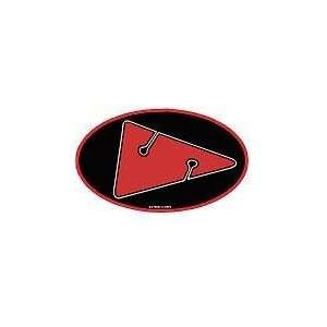  Cave Arrow Round Decal