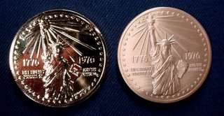   American Revolution Bicentennial US Mint Medals Proof and Matt  
