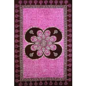  Blossomed Flower Batik Tapestry