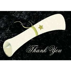 Grad Scroll Graduation Thank You (Case of 1) 