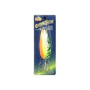  GAME FISH SPOON 7/8OZ FIRE TGR: Sports & Outdoors