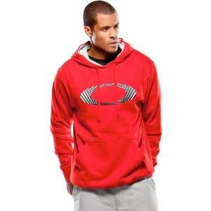 Oakley Kings Jive Mens Hoody Pullover Racewear Sweatshirt   Red Line 
