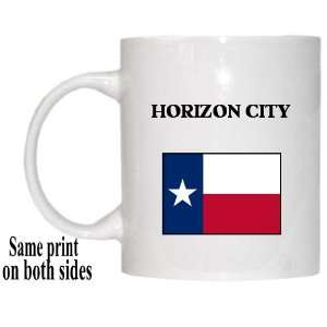    US State Flag   HORIZON CITY, Texas (TX) Mug: Everything Else