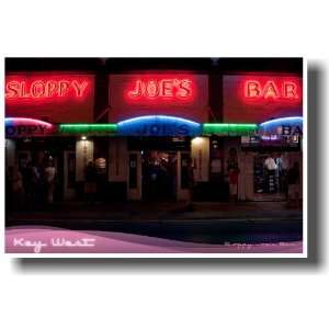   Sloppy Joes Bar   Key West Florida   Travel Poster