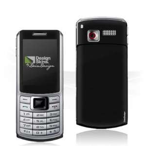  Design Skins for Samsung S3310   Black Design Folie 