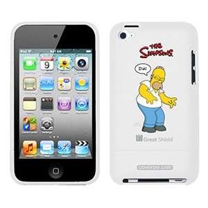  Homer Simpson Doh on iPod Touch 4g Greatshield Case 