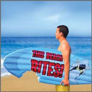  This Beach Bites Inflatable Pool Float: Toys & Games