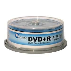  Velocity DVD+R 8X 4.7GB (25 Spindle) Electronics
