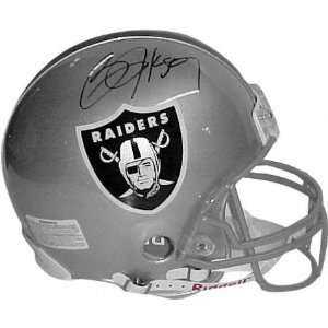  Bo Jackson Oakland Raiders Autographed Pro Helmet: Sports 