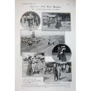  1908 Horse Racing Sport Derby Lord Grosvenor Coventry 