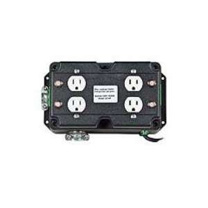 Grozone Light and High Load Switcher, 240V Supply, 120V Receptacles 
