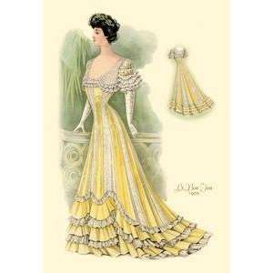  Vintage Art Bon Ton Sunshine Ruffles   13672 3