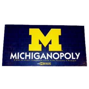  University of Michigan Wolverines Michiganopoly Sports 