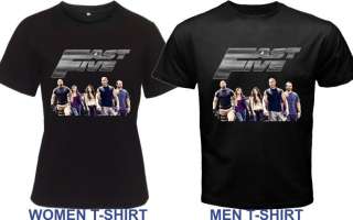 Fast Five The Fast and The Furious 5 Movie T shirt  