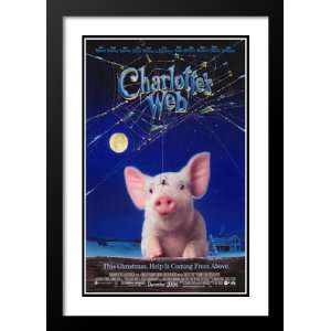 Charlottes Web 32x45 Framed and Double Matted Movie Poster   Style B 