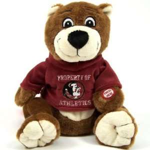   SEMINOLES OFFICIAL DANCING TEDDY BEAR PLUSH TOY: Sports & Outdoors