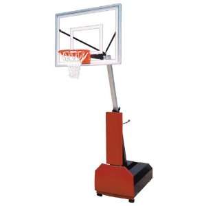 First Team Fury III Portable Basketball Hoop with 54 Inch 