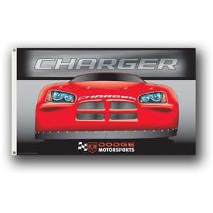  Nascar Dodge Motorsports Flag 3X5 Foot