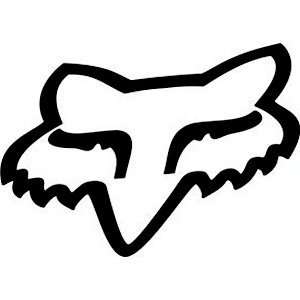  Fox Racing Head TDC Decal Black 28 Inch: Everything Else