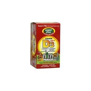  Sugar Free Animal Parade Vitamin D Chewables 90 Chewables 