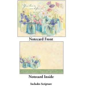  Flowers in Jars   Legacy Boxed Note Cards   Carol Rowan 