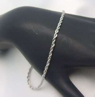   DANECRAFT USA 925 Sterling Chain Tarnish Free 3.3 Grams 8 NWT  