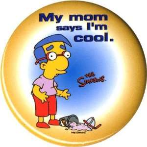  Weiner Boy Milhouse Button Toys & Games