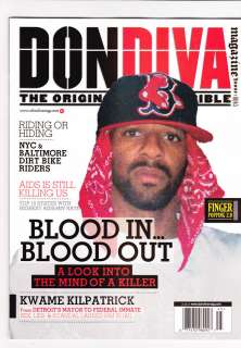 DON DIVA MAGAZINE ISSUE #45 BLOOD IN BLOOD OUT  