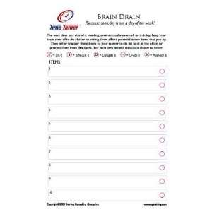  Time Tamer Brain Drain Pad