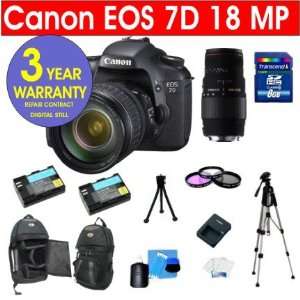   Kit + Deluxe Camera Case + 3 Year Warranty Repair Contract Camera