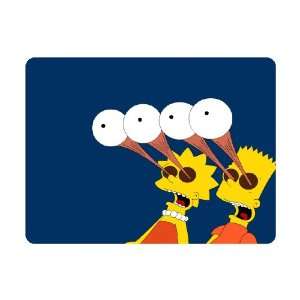  Brand New Simpsons Mouse Pad Bart and Lisa Popping Out Eyes 