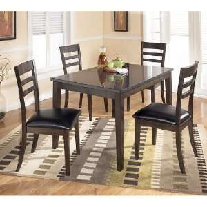  Tara Dining Table with 4 Side Chairs by Ashley Furniture 